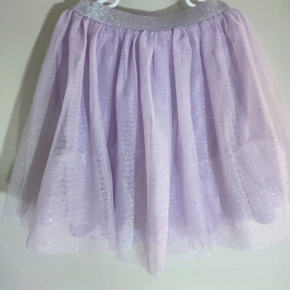 Sparkly Lavender Tutu Skirt for Kids